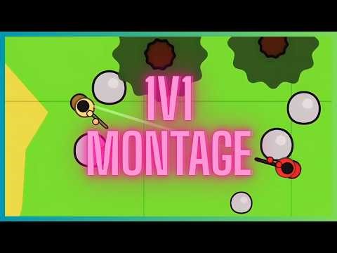 CLEANEST 1v1 MONTAGE | Surviv.io