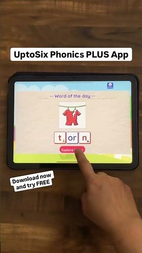 UptoSix Phonics PLUS App