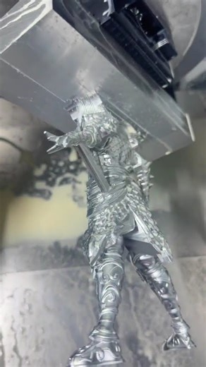 Five-axis CNC machining meets the spirit of Zhao Yun