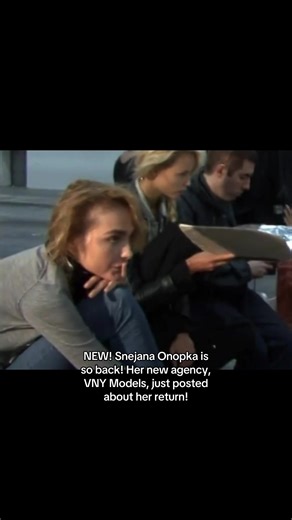 WE WON | #snejanaonopka with her new agency #vnymodels | snejana onopka