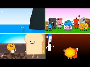 BFDI Season 1 Thumbnails in Sora 2 AI