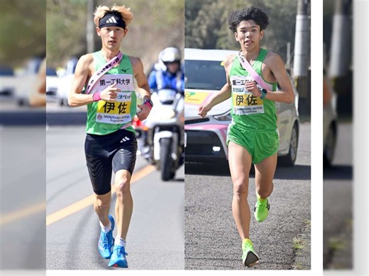 【県下一周駅伝2026・第3日】理系ランナーはデータで勝負!!――伊佐チームの第一工大生2人がコース分析して力走　見通しの影響を考察／全区間の勾配を視覚化