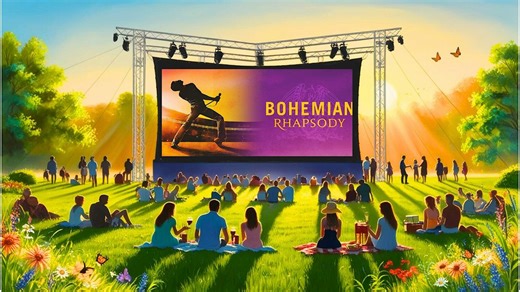 Bohemian Rhapsody Outdoor Cinema in Tamworth