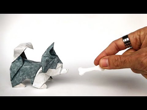 Origami Husky by Sébastien Limet
