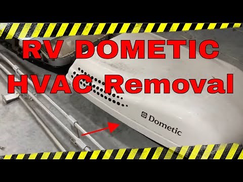 How to remove an RV Dometic AC unit