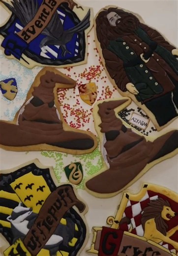 Sorting Hat Cookie: Crack Open Your Hogwarts House
