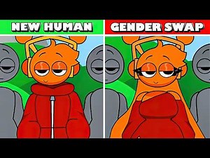 Sprunki Retake New Human BUT Every Character Is Gender Swapped!