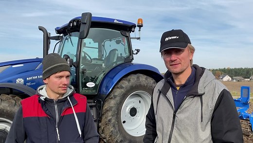 🚜Zaczynamy test: New Holland T6.160 Dynamic Command😀 | farmer.pl