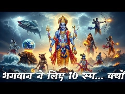 क्या आप जानते हैं ‘दशावतार’ के पीछे का सच ?? 😯” 10 अवतार की कथा || Real story of Vishnu 10 Avtaar