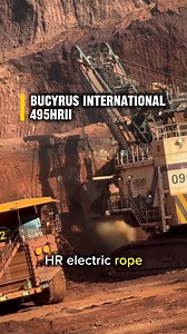 ⛏️ 495HR Electric Rope Shovel One of the largest electric rope shovels ever built and yes Australia has had one. The Bucyrus 495HR series has operated in Queensland open pit coal mines built for extreme scale and continuous production. • Over 20 metres tall about a 6 to 7 storey building • Operating weight up to 1,500 tonnes • Bucket capacity up to 45 cubic metres • Electric drive designed for high duty cycles and lower cost per tonne • Capable of loading ultra class haul trucks in just a few pa