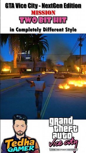 GTA Vice City Two Bit Hit Mission #gta #gtavicecity #gtashorts #tedhagamer