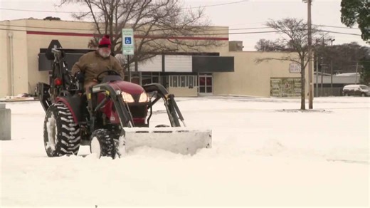 Dig-out begins after weekend snowstorm dumps multiple inches of snow in Elizabeth City