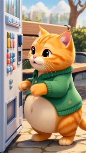 هذا القط وجد آلة الحليب… أسوأ فكرة على الإطلاق 🐱🥛