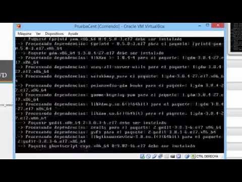Installation Graphic Environment Centos 7