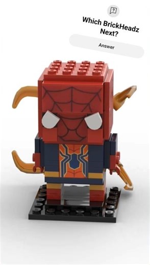 Lego 40670 | Iron Spiderman Brickheadz #lego #marvel #spiderman #brickheadz #speedbuild #infinity #8