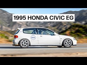 Morning Touge Run: 1995 Honda Civic EG Hatchback // B18B1 [ASMR]