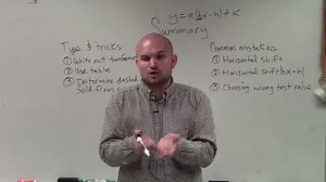 Summary for graphing absolute value inequalities