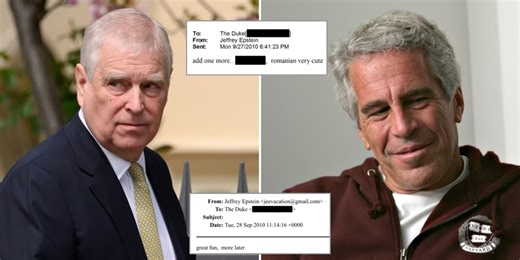 Andrew had 'fun' private dinner with 'cute' young Romanian model brought to Buckingham Palace by Jeffrey Epstein