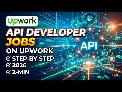 API Developer Jobs on Upwork Step by Step 2026 2 Min