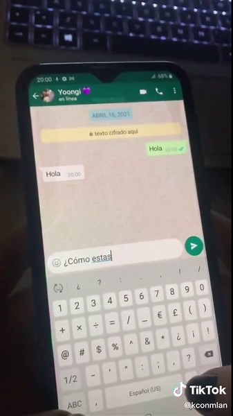 Tutorial de mensajes para el chat de BTS