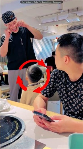 Waiter lost his Job Only because of Small Gesture! #shortvideo