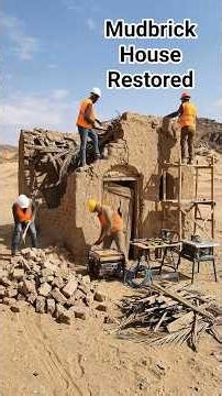 Abandoned Egyptian Desert House Restored
