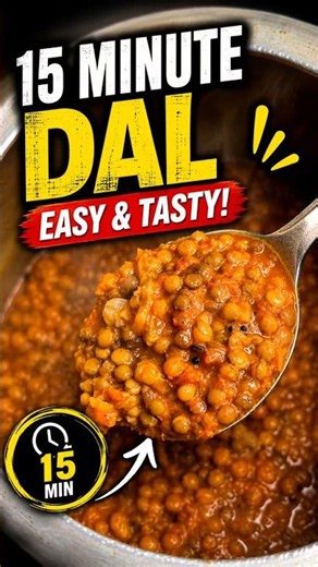"Whole Masoor Dal Recipe | Easy & Healthy Dal in Minutes! 😋 #Shorts"