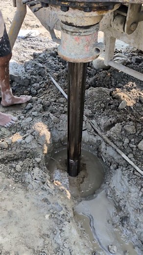 pile boring #construction