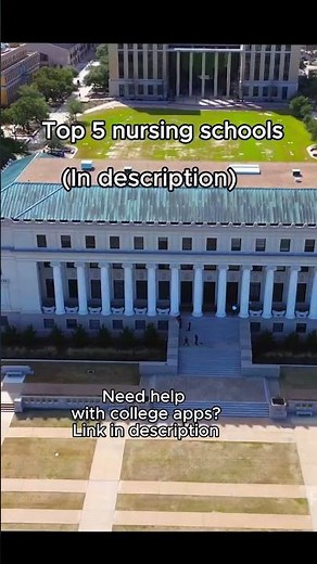Top 5 Nursing Schools