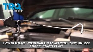 How to Replace Intermediate Pipe Power Steering Return Hose 2007-2011 Toyota Camry