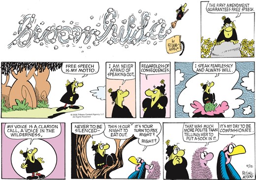 Broom-Hilda Comic Strip 2026-04-12 | Comics Kingdom