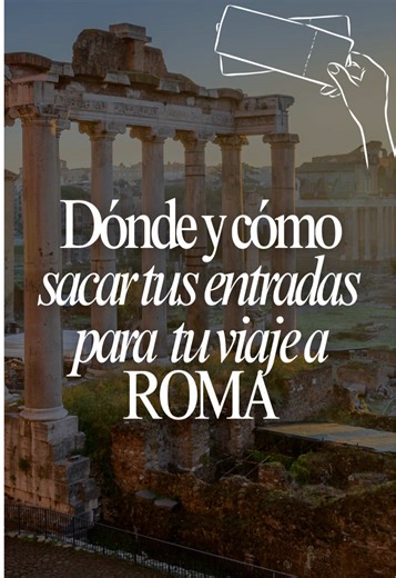 👉 Para no pagar de más en Roma, acá te muestro dónde conviene sacar las entradas. 🏛️ Coliseo Foro Monte Palatino 🎫 18 € 👉 https://ticketing.colosseo.it/es/eventi/24h-colosseo-foro-romano-palatino/ ⛪ Museos Vaticanos Capilla Sixtina 🎫 20 € 👉 https://www.museivaticani.va/content/museivaticani/es/organizza-visita/tariffe-e-biglietti.html 🏛️ Panteón de Roma 🎫 5 € 👉 https://portale.museiitaliani.it/b2c/buyTicketless/33f77159-0acd-40c4-8524-701f33aae108 🏰 Castel Sant’Angelo 🎫 16 € 👉 https: