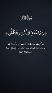 12K views · 762 reactions | Surah Al-Lail English Translation & Meaning Explained #SurahAlLail #Quran #Islam #Faith #EnglishTranslation | Quran Talks | Facebook