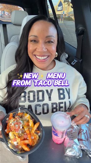 Alexis Frost on Instagram: "Hey, so, I don’t like the Quesarito at all 😃 . Also, I know these are all returning, not new . My favorite thing today was the confetti cookie freeze 😏. I’ll just stick to my regular orders for now 💜 @tacobell #tacobell #newmenu #fastfood #foodie"