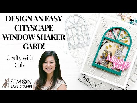 Design an Easy Cityscape Window Shaker Card!