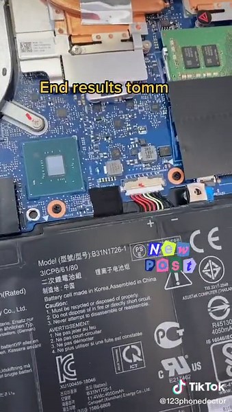 ASUS laptop battery repair #123phonedoctor#fyp#foryou#foryoupage#viral#trending#laptop#asus#laptop#battery#laptoprepair#crackescareen#costco#walmart#