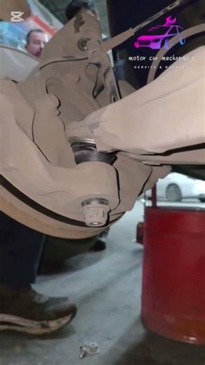 GMC front wheel spindle installation #automobile #brakesystem #carpart #mechanic #brakefluid