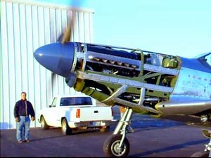 P-51 Mustang "Sweet and Lovely" engine testing