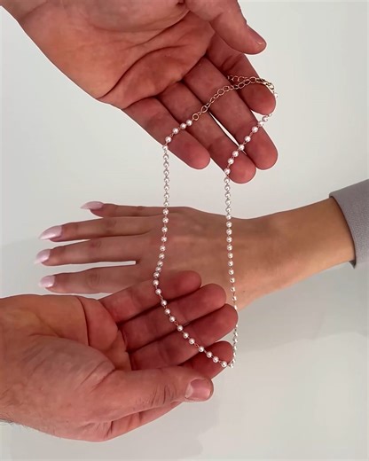 Turn a chain into a trendy bracelet #diy #satisfying #reelschallenge | Magic Hands Creations