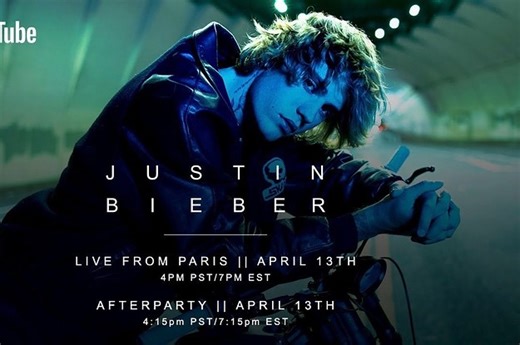 Livestream Justin Bieber's 'Live From Paris' Concert Special