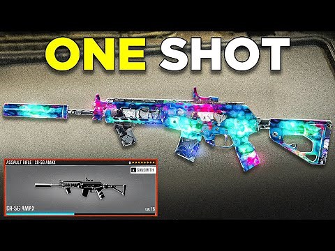new *MAX DAMAGE* CR 56 AMAX LOADOUT in BLACK OPS 6! (Best CR-56 AMAX Class Setup) BO6 Warzone