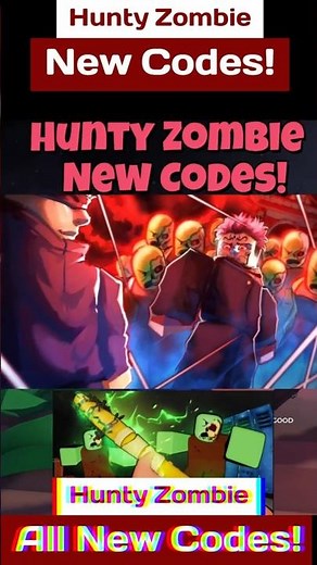 New Hunty Zombie Codes - Codes For Hunty Zombie Roblox 2025