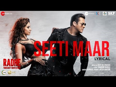Seeti Maar - Lyrical | Radhe - Your Most Wanted Bhai | Salman Khan,Disha Patani|Kamaal K,Iulia V|DSP