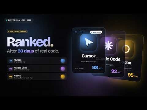 Cursor 3 vs Claude Code vs Codex — Who Actually Wins in 2026
