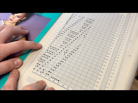 Making Your Own Patterns Using Mylar Sheets On The Brother KH-910/950/950i