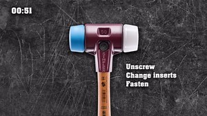 Halder Simplex 60 1/3 lbs. Acacia Hard Wood Replacement Handle 3244.060