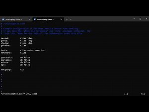LDAP Part Two Set up LDAP Client Configure nsswitch Debian