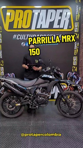 Instalación de Parrilla en MRX 150 | Pro Typer Colombia