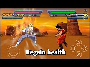 How to regain health in dragon ball Z shin budokai 2