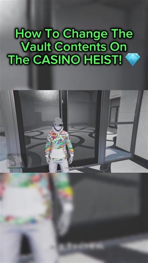 How To Change The Vault Contents On The Casino Heist In GTA 5! - #gtaonline #shorts